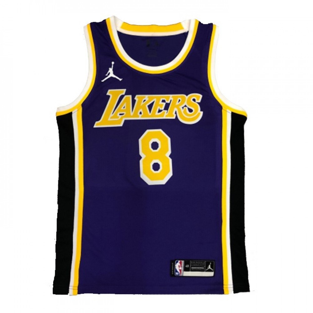 Men's Los Angeles Lakers Kobe Bryant #8 Jordan Purple 20/21 Swingman Jersey - Statement Edition-Pro Kit Vault | Brand New 26/27 Sports Jerseys